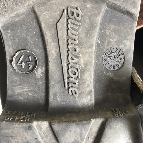 Australian Blundstone Original #500 Brown Genuine Leather AU4.5 US women 6.5-7 - Picture 6 of 9